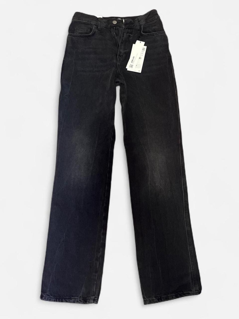 Zara Straight Leg Black Jeans